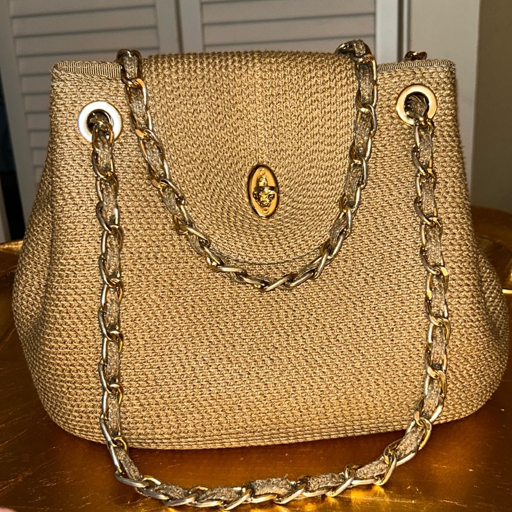 Eric Javits Woven Handbag | Two Lobster Bakes, Original Mirror Included